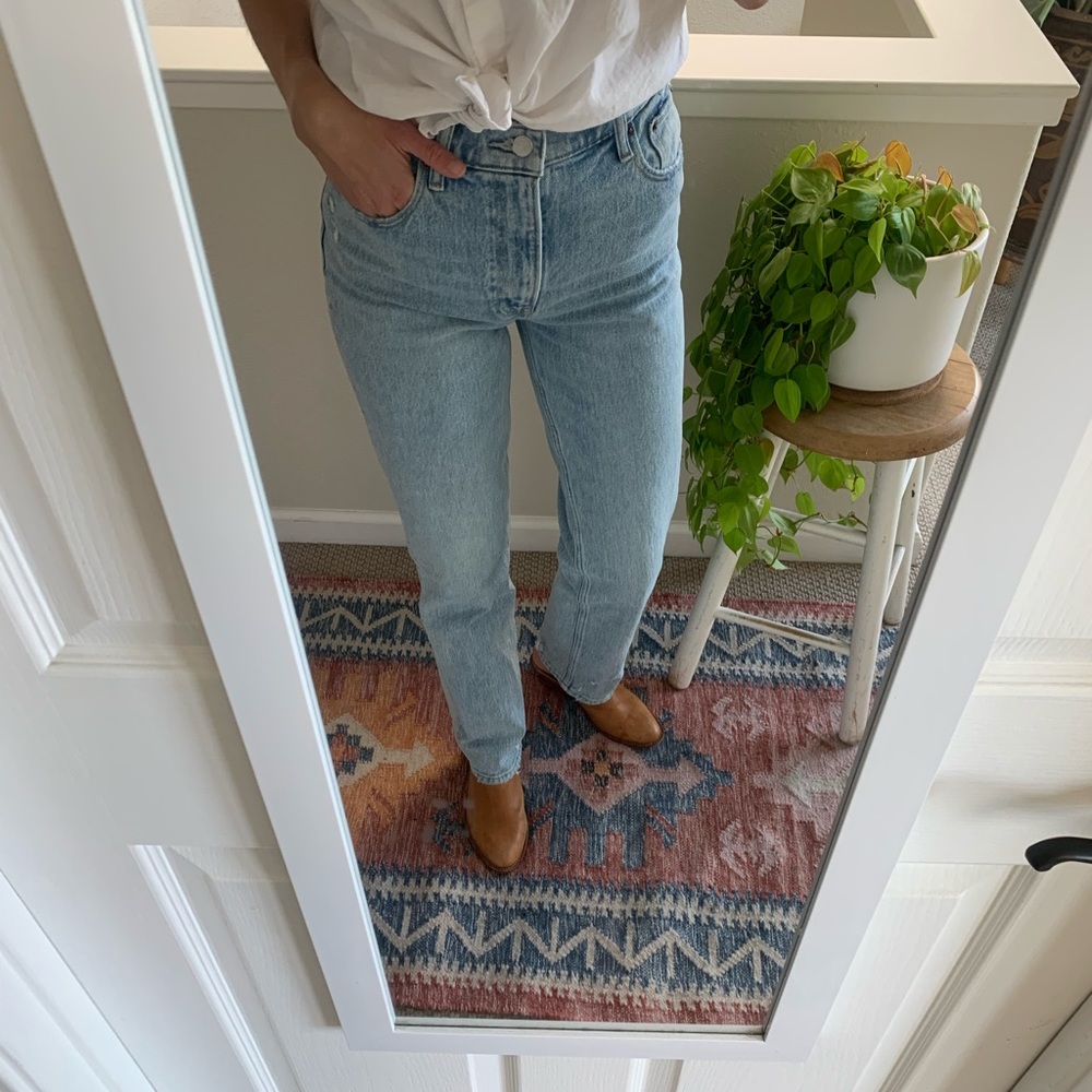 Abercrombie 90s Ultra High Rise Straight jeans - 25 long